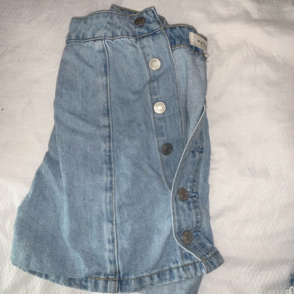 PacSun Jean Skirt